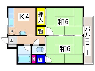 緑ヶ丘マンションの物件間取画像